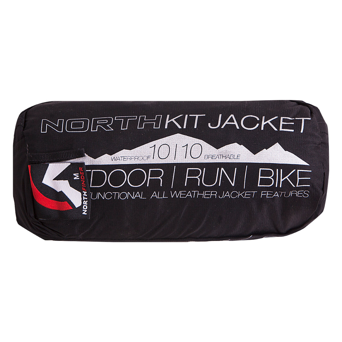 Men's waterproof multisport jacket stowable 2L NORTHKIT