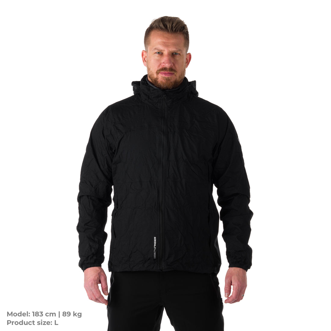 Men's waterproof multisport jacket stowable 2L NORTHKIT
