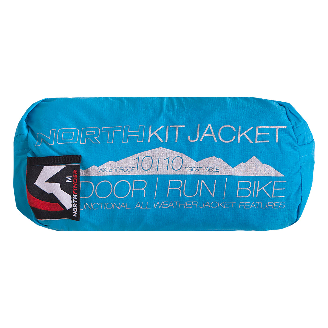 Men's waterproof multisport jacket stowable 2L NORTHKIT