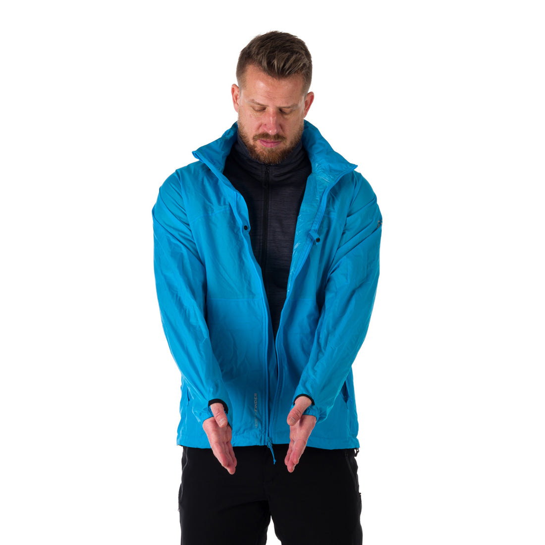 Men's waterproof multisport jacket stowable 2L NORTHKIT