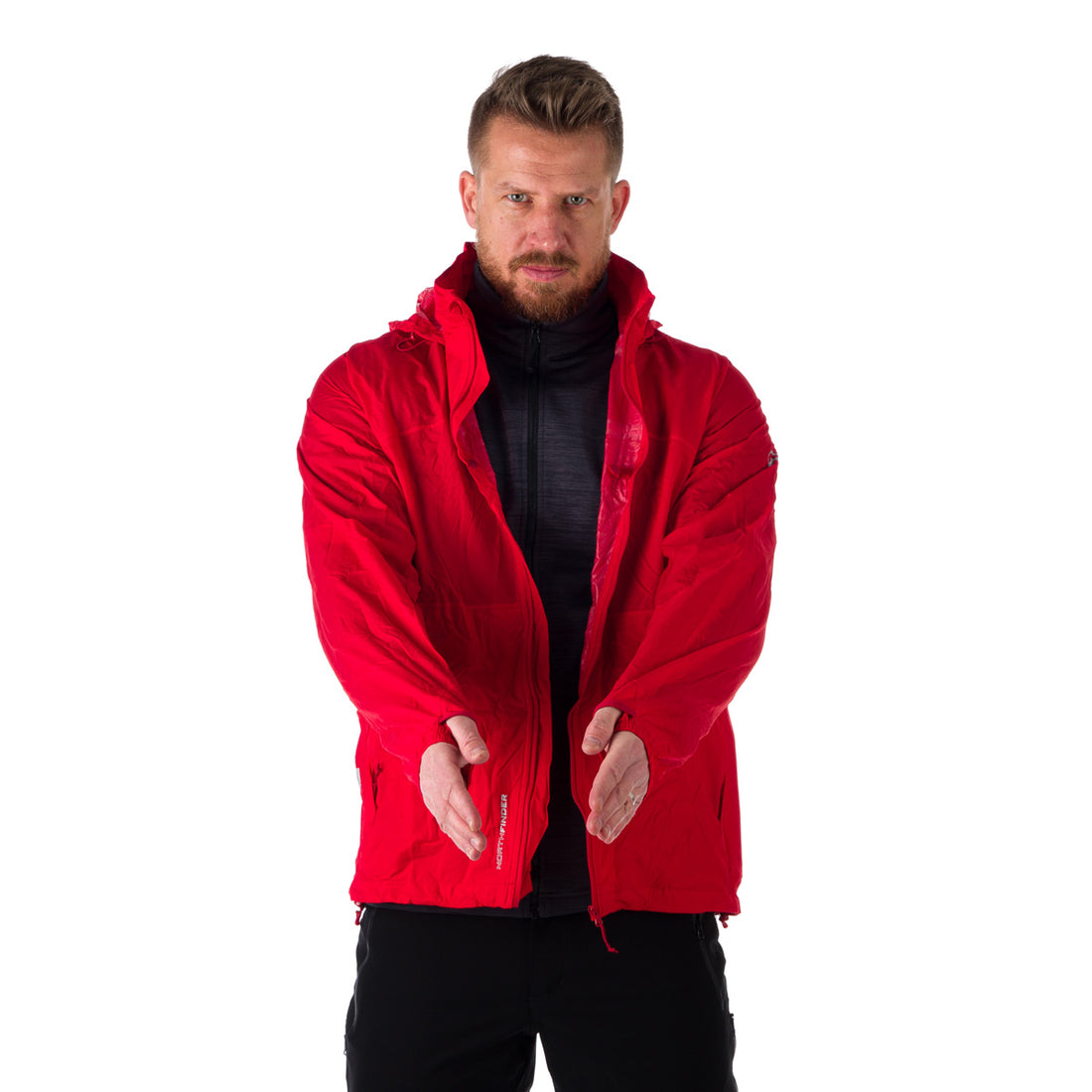Men's waterproof multisport jacket stowable 2L NORTHKIT
