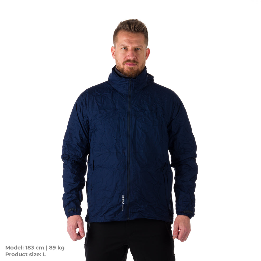 Men's waterproof multisport jacket stowable 2L NORTHKIT