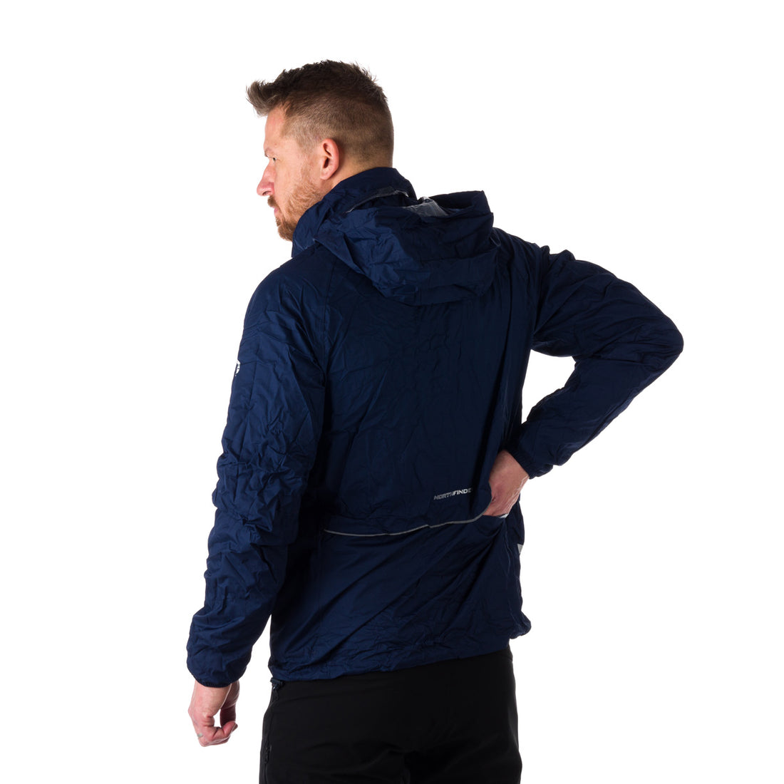 Men's waterproof multisport jacket stowable 2L NORTHKIT