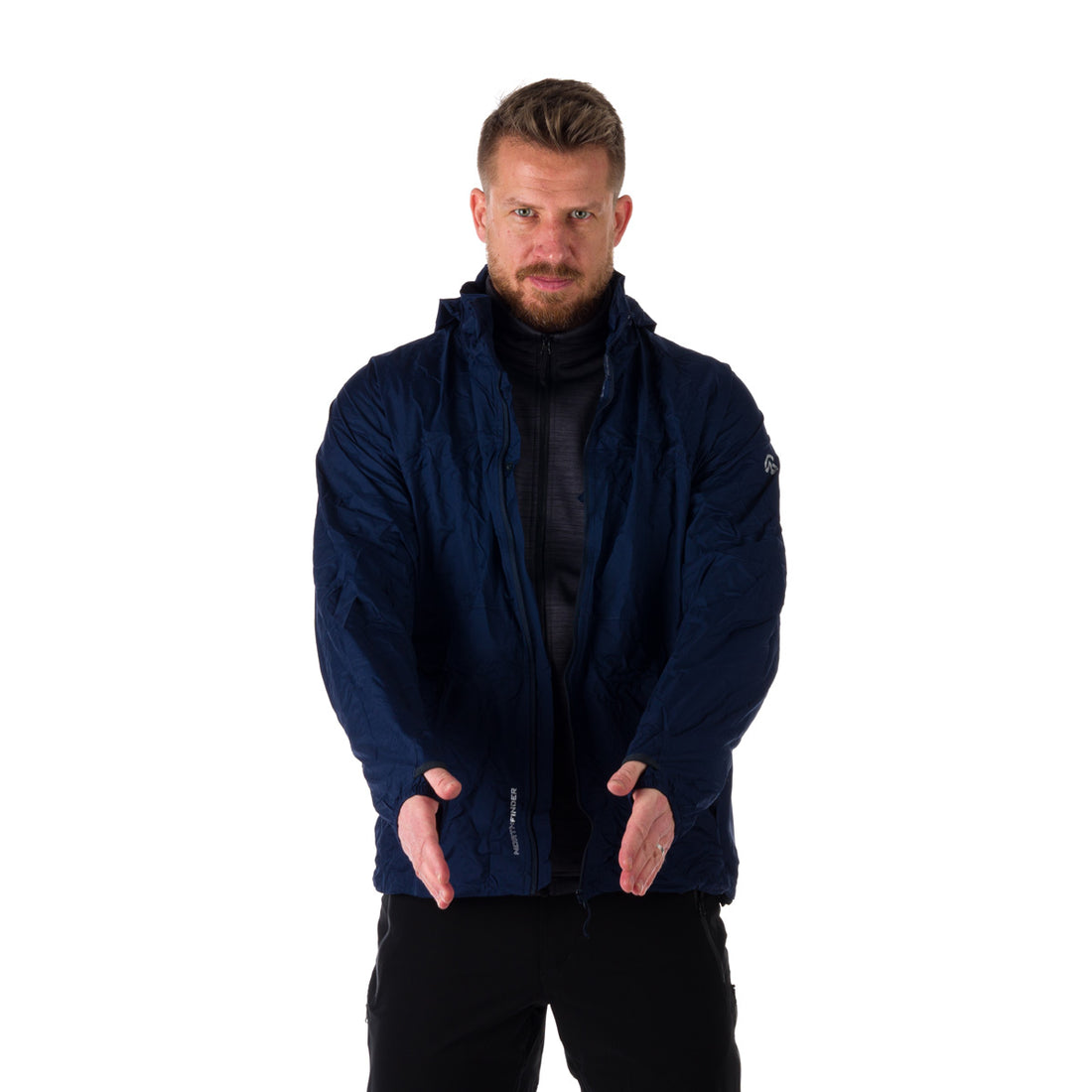 Men's waterproof multisport jacket stowable 2L NORTHKIT