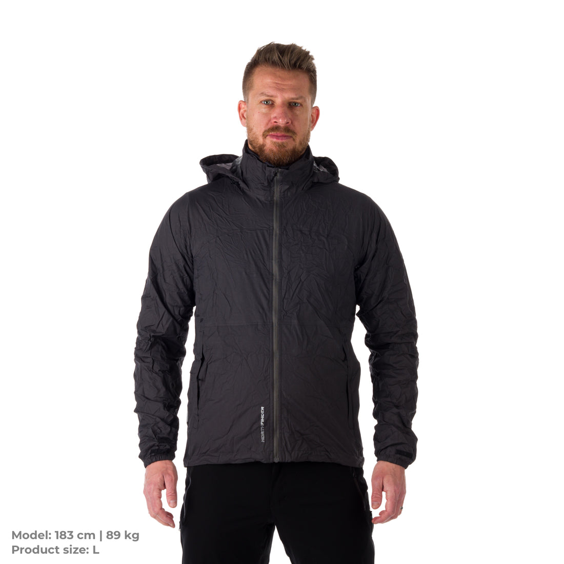 Men's waterproof multisport jacket stowable 2L NORTHKIT