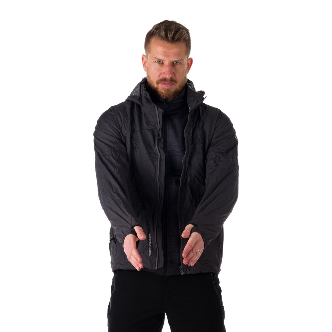 Men's waterproof multisport jacket stowable 2L NORTHKIT