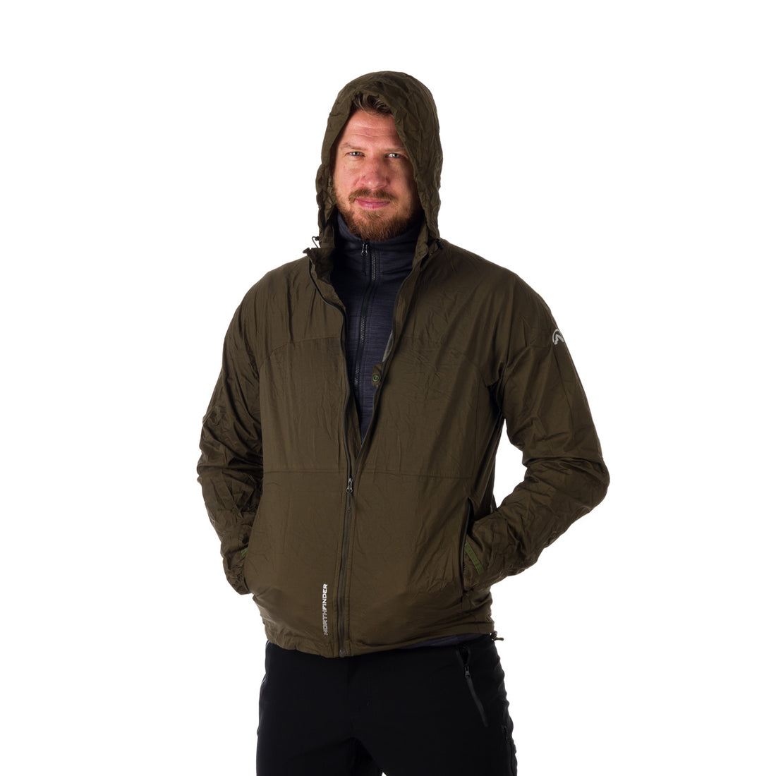 Men's waterproof multisport jacket stowable 2L NORTHKIT