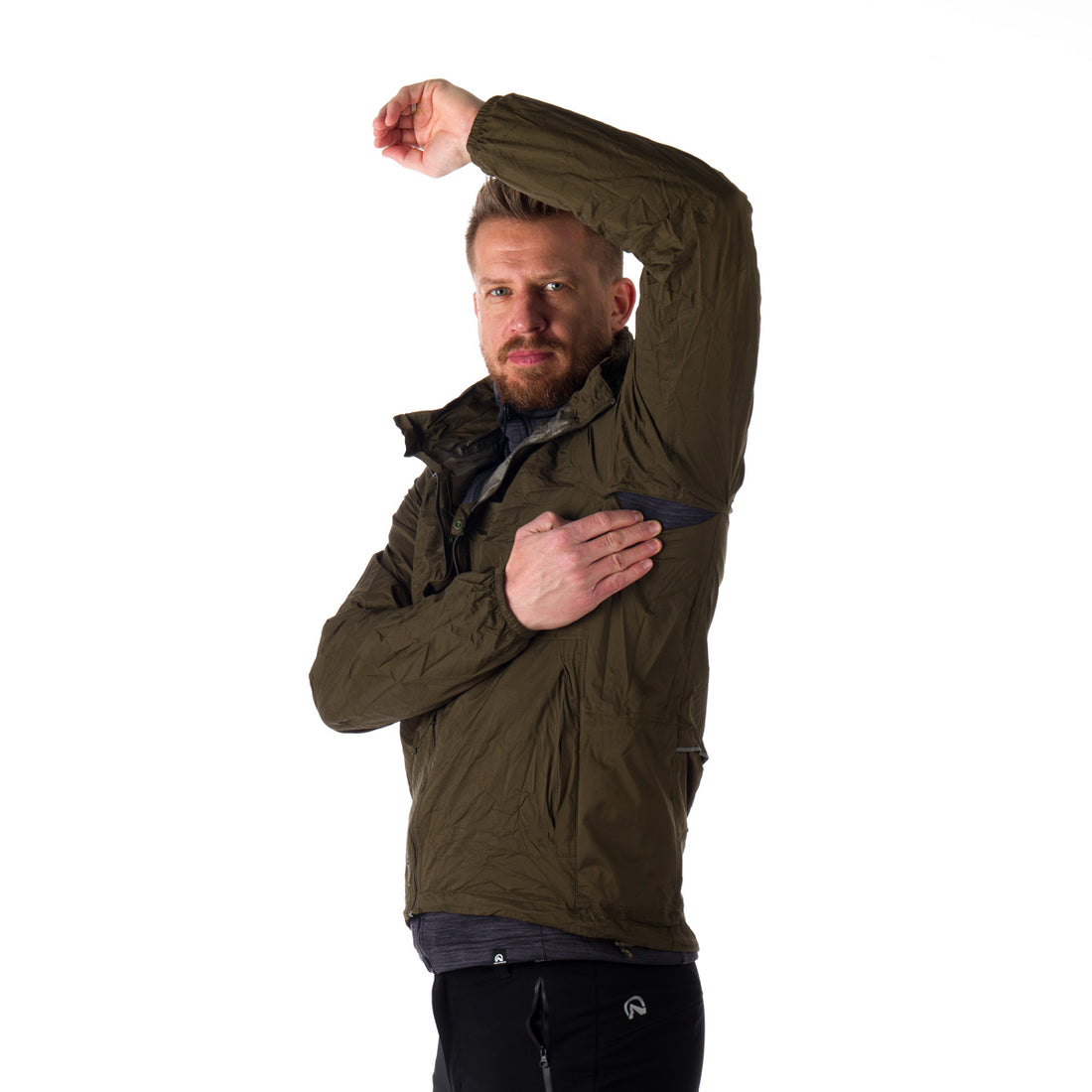 Men's waterproof multisport jacket stowable 2L NORTHKIT