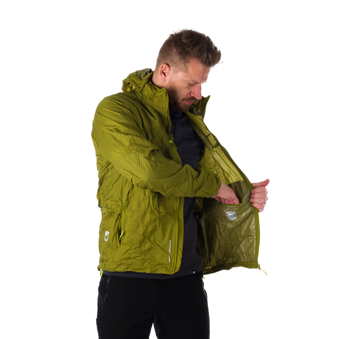 Men's waterproof multisport jacket stowable 2L NORTHKIT