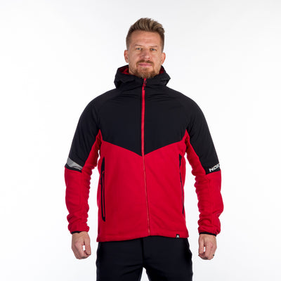 MI-3811OR men's fleece outdoor hood sweater NorthPolar GENE
