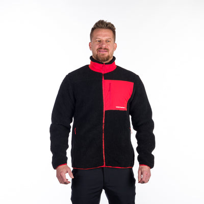 MI-3815OR men´s loose fit fleece sweatshirt LAURENCE