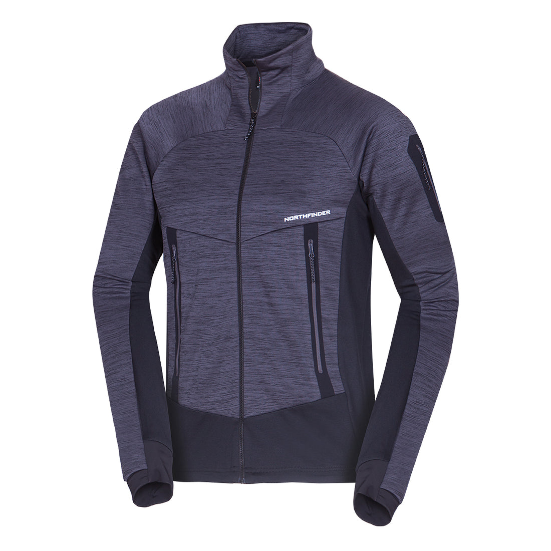 MI-3866OR men's melange multisport active sweater GENNARO