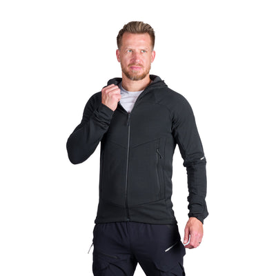 MI-3869OR men's melange hoody active sweater EGON