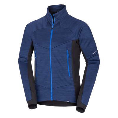 MI-3920OR men's melange fleece sweater ELIAS