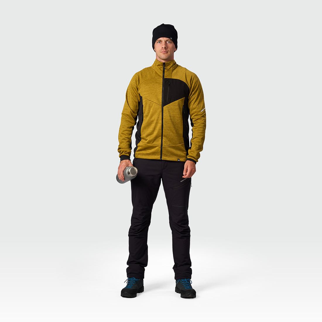 MI-3941OR men's melange trekking sweater RIGOBERT