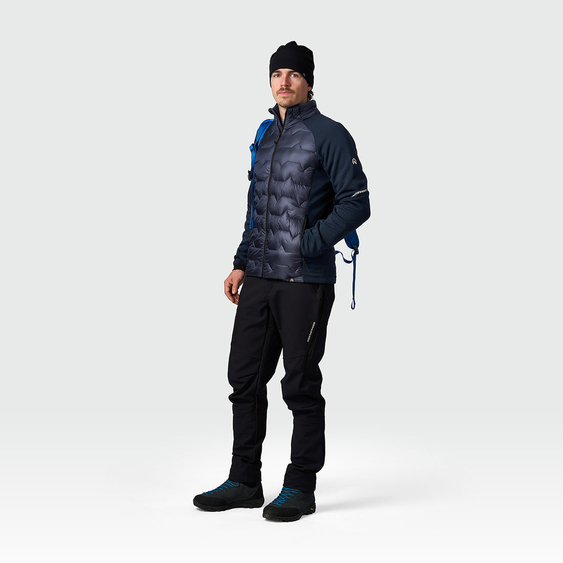 MI-3945OR men's hybrid active sweater ZACARI