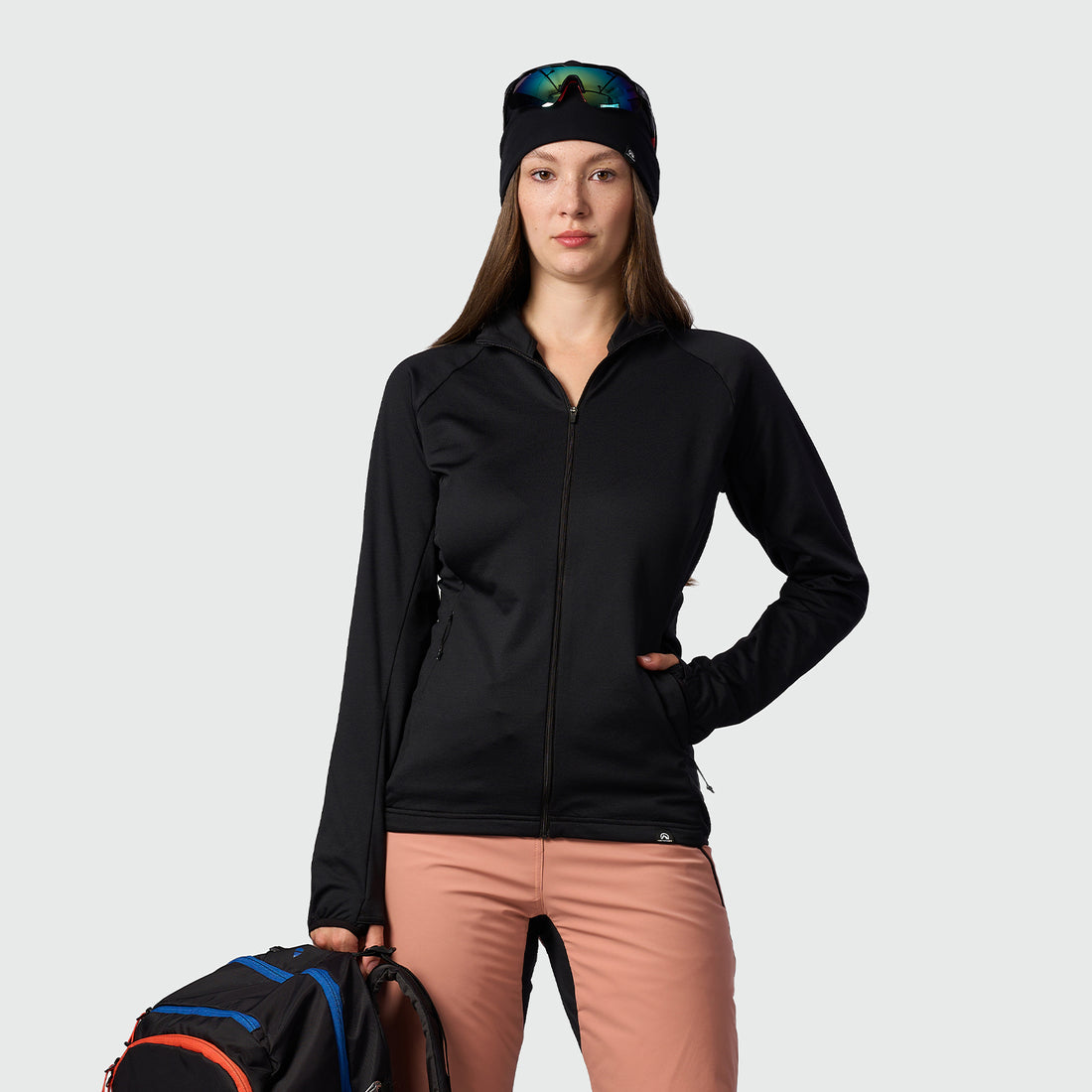 MI-46252SKP women's ski-touring sweater active sport full zip ZLIECHOVA