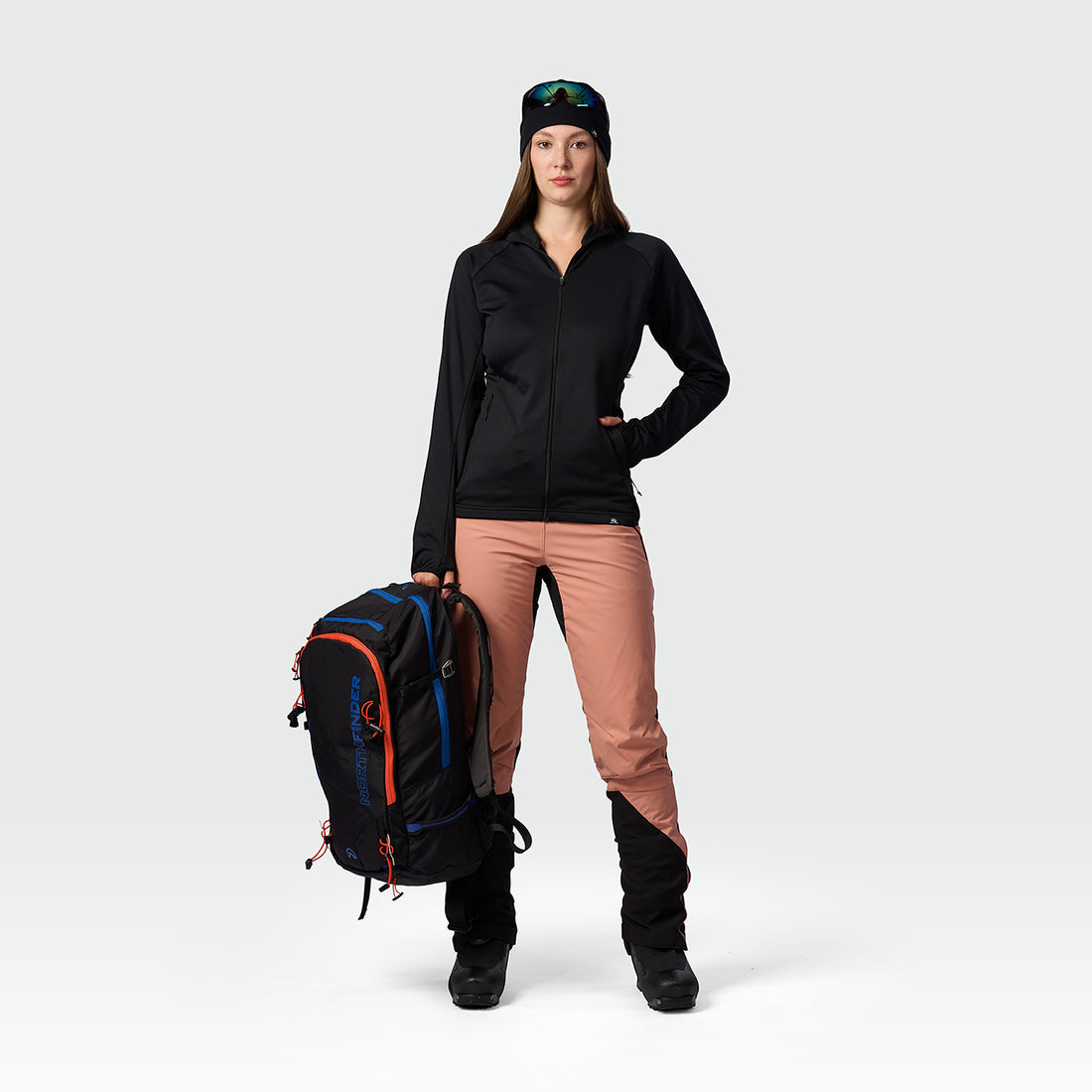 MI-46252SKP women's ski-touring sweater active sport full zip ZLIECHOVA