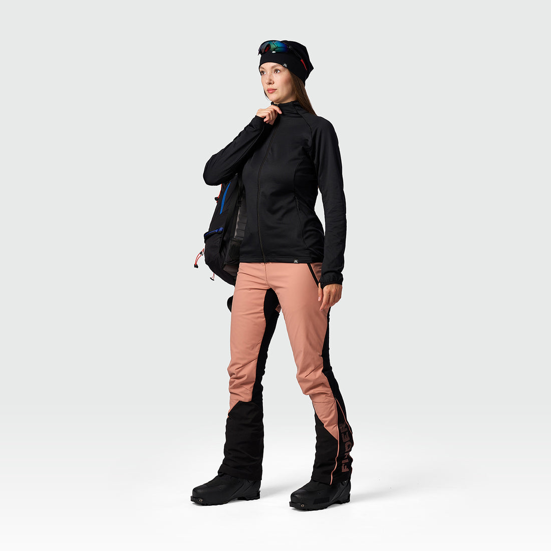 MI-46252SKP women's ski-touring sweater active sport full zip ZLIECHOVA