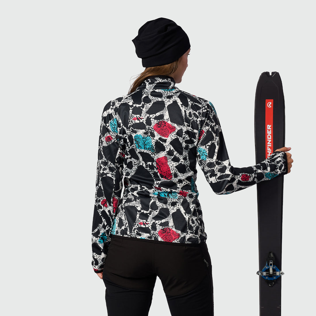 MI-46252SKP women's ski-touring sweater active sport full zip ZLIECHOVA