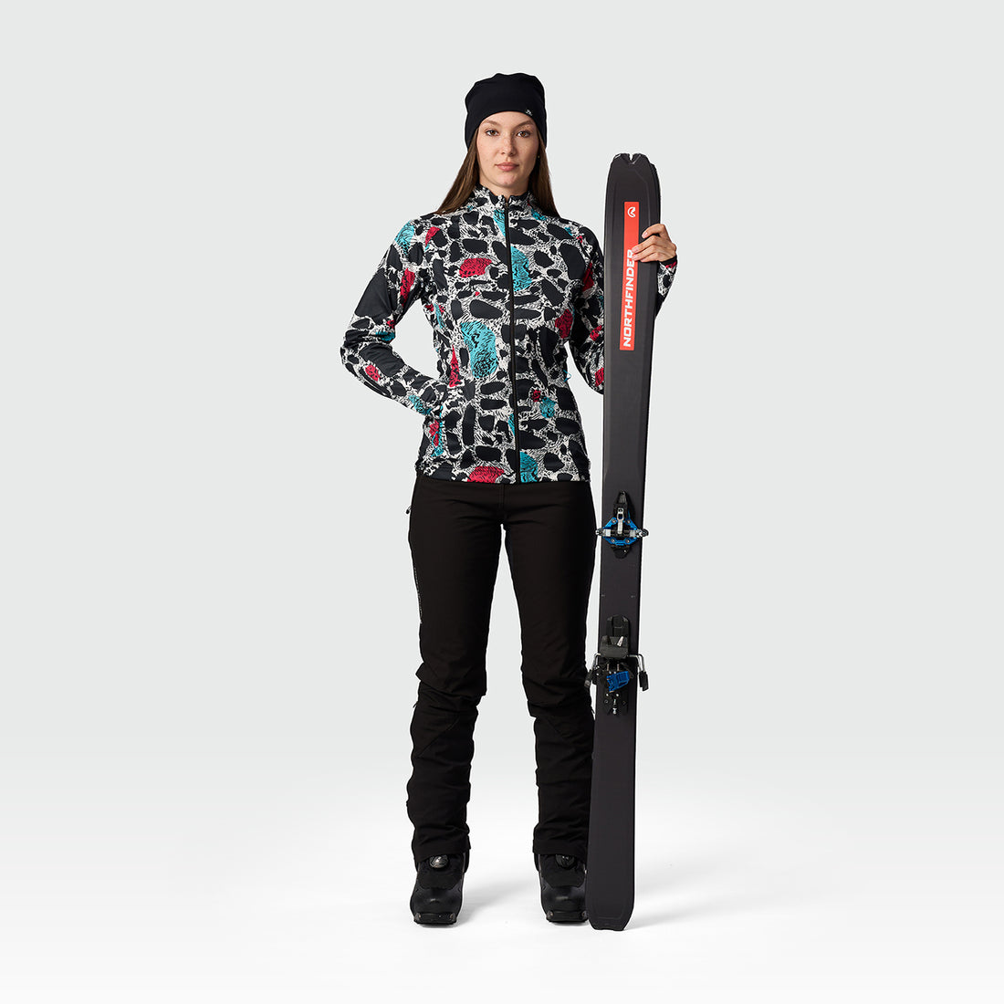 MI-46252SKP women's ski-touring sweater active sport full zip ZLIECHOVA