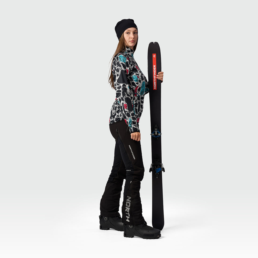 MI-46252SKP women's ski-touring sweater active sport full zip ZLIECHOVA