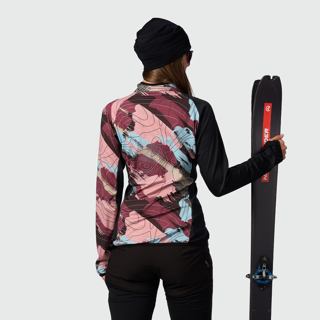 MI-46252SKP women's ski-touring sweater active sport full zip ZLIECHOVA