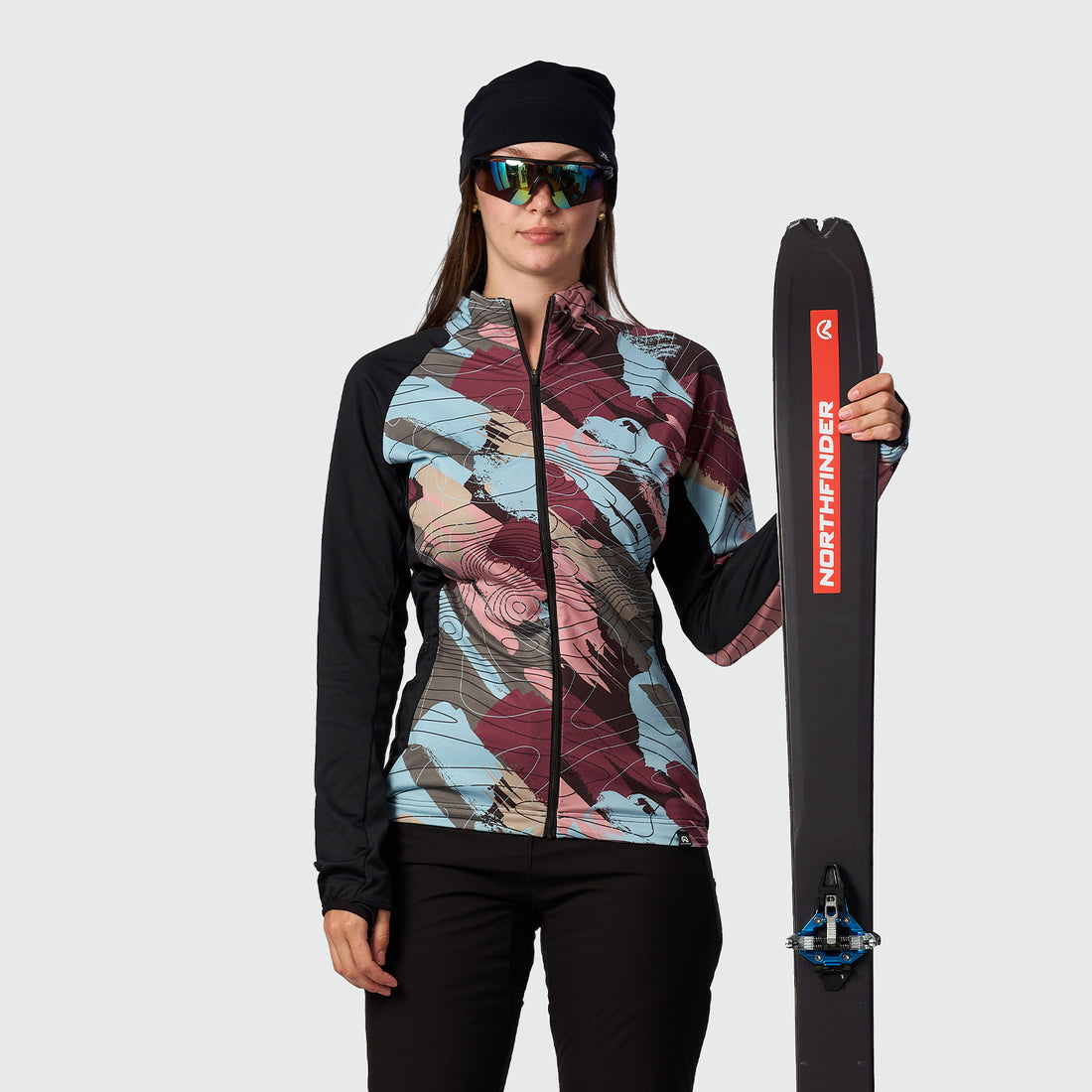 MI-46252SKP women's ski-touring sweater active sport full zip ZLIECHOVA