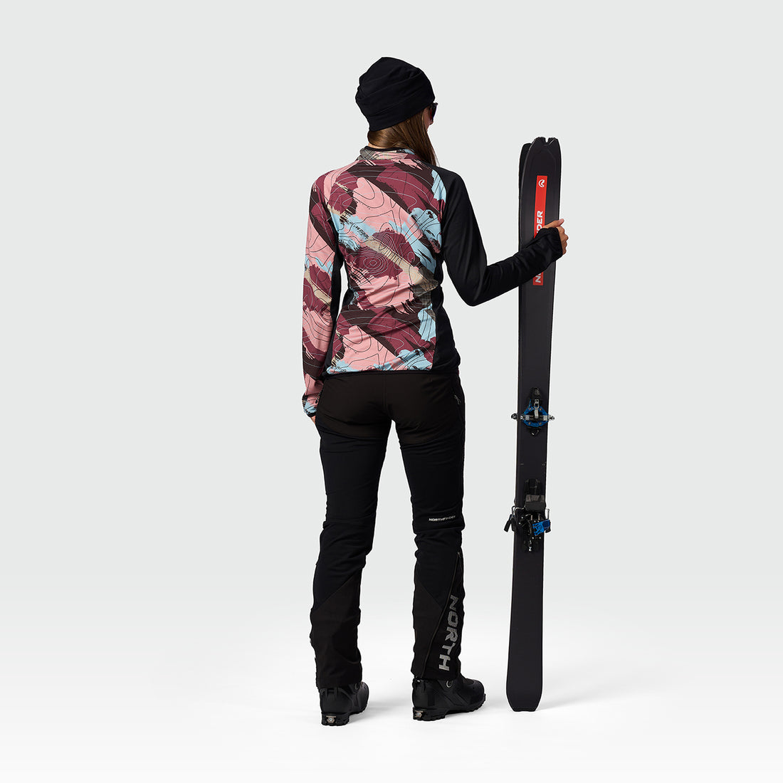 MI-46252SKP women's ski-touring sweater active sport full zip ZLIECHOVA