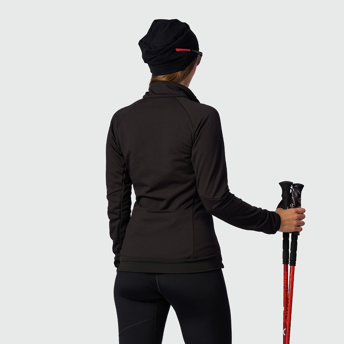 MI-46271SKP women's ski-touring sweater grid active sport full zip ZMRZLA1