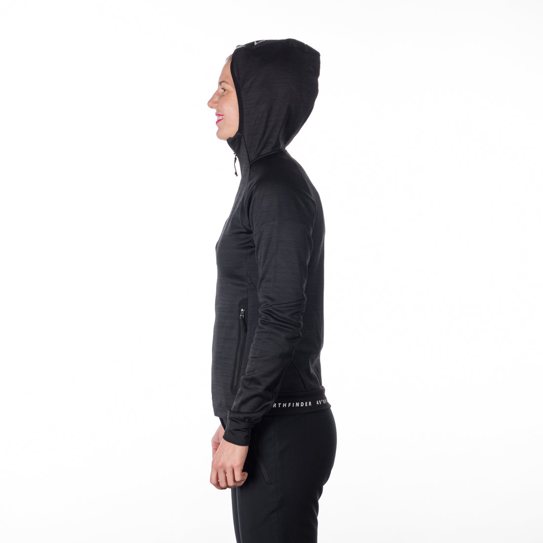 MI-4810OR women's melange outdoor active hoodie sweater PAULINE