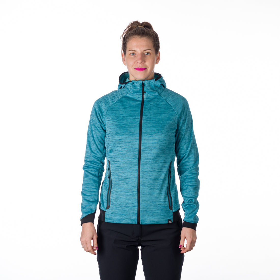 MI-4810OR women's melange outdoor active hoodie sweater PAULINE