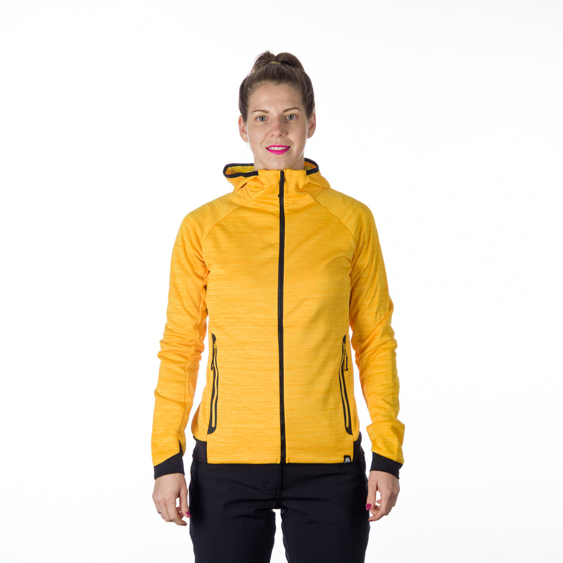 MI-4810OR women's melange outdoor active hoodie sweater PAULINE