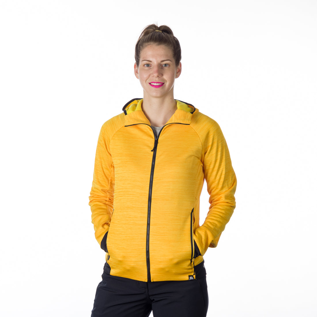 MI-4810OR women's melange outdoor active hoodie sweater PAULINE