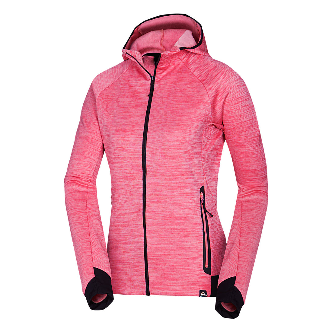 MI-4810OR women's melange outdoor active hoodie sweater PAULINE