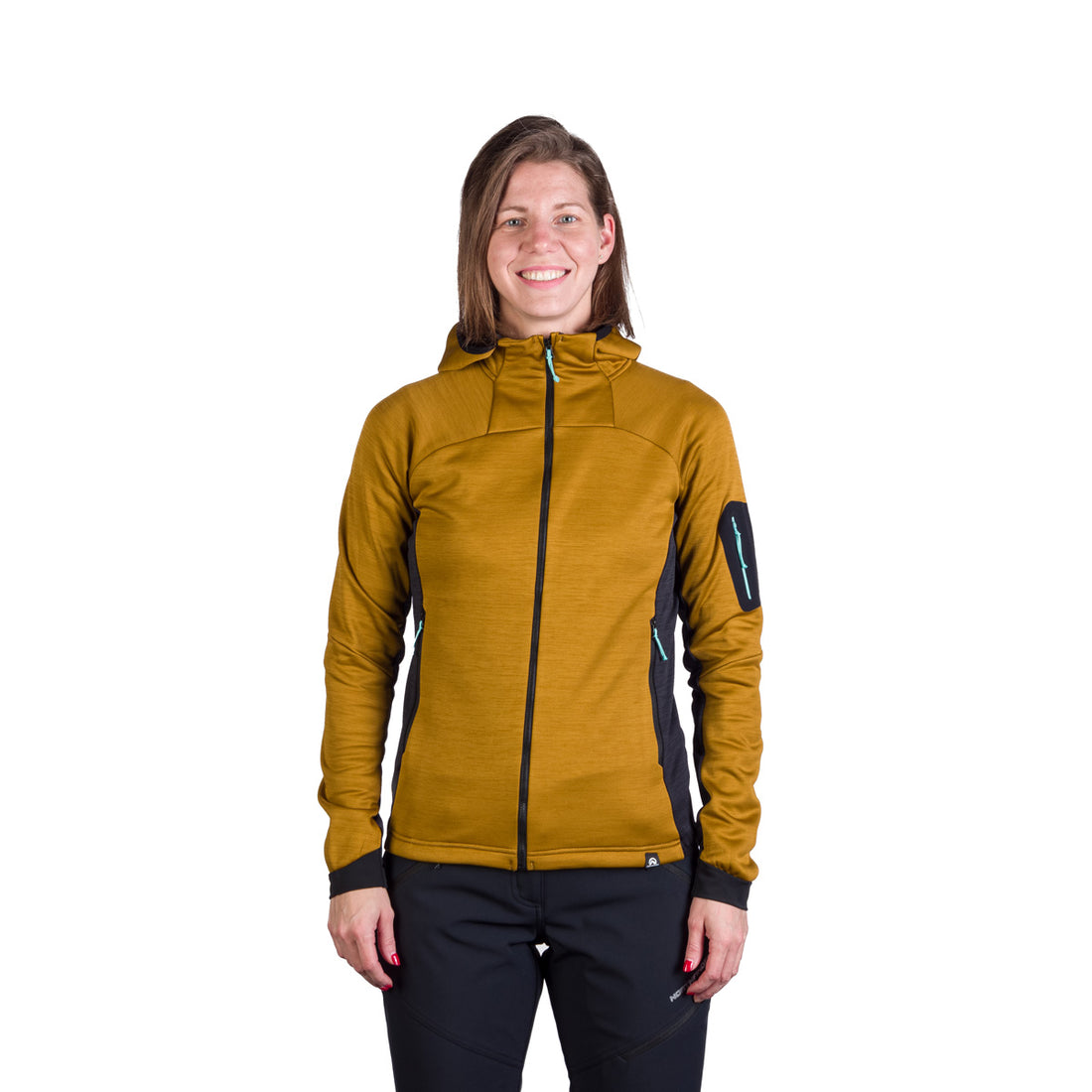 MI-4851OR women's melange outdoor active hoodie sweater JONI