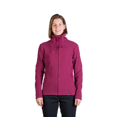 MI-4855OR women's outdoor fleece sweater melange style TAMMY