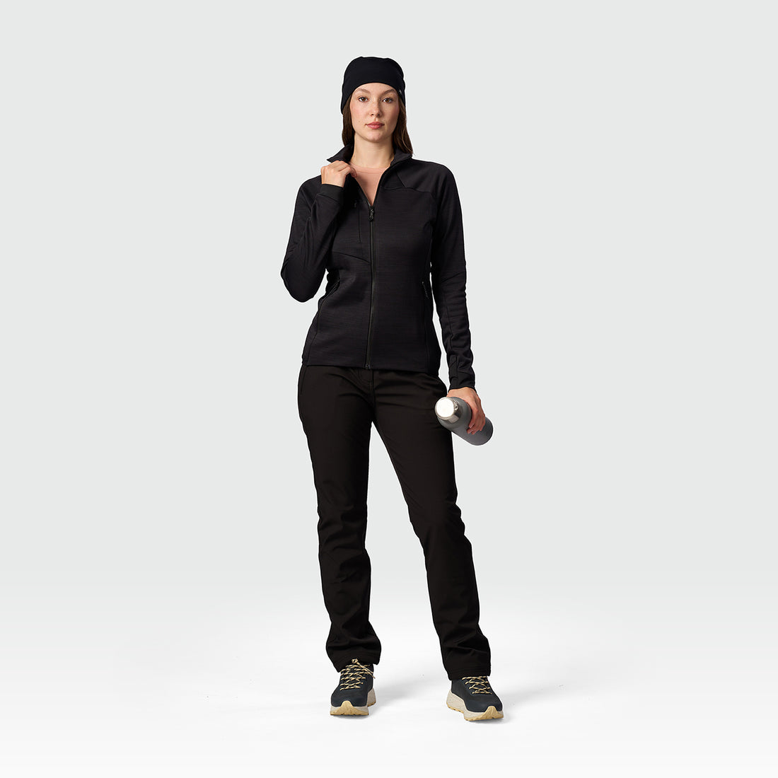 MI-4950OR women's melange active comfort sweater TRYA