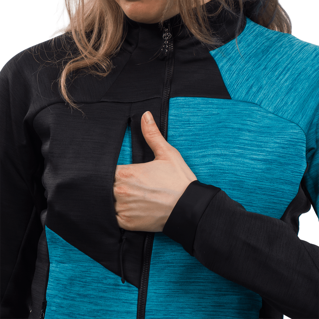 MI-4950OR women's melange active comfort sweater TRYA