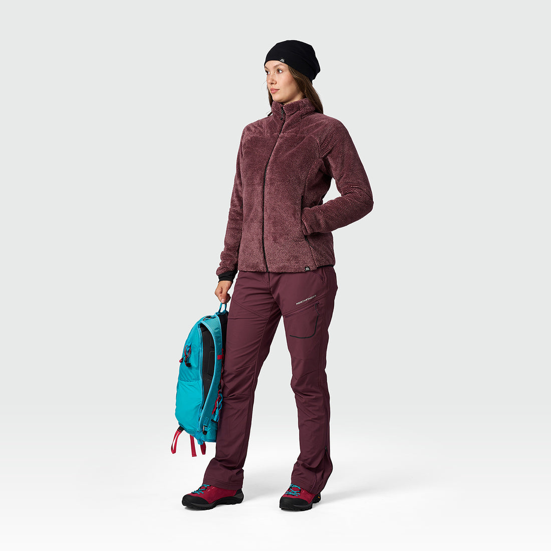 MI-4951OR women's sherpa fleece outdoor sweater MARIANELA