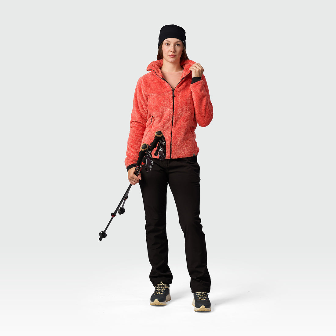 MI-4951OR women's sherpa fleece outdoor sweater MARIANELA