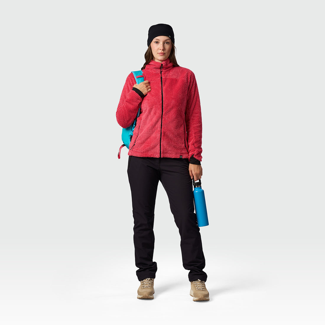 MI-4956OR women's fleece active sweater LOURDE