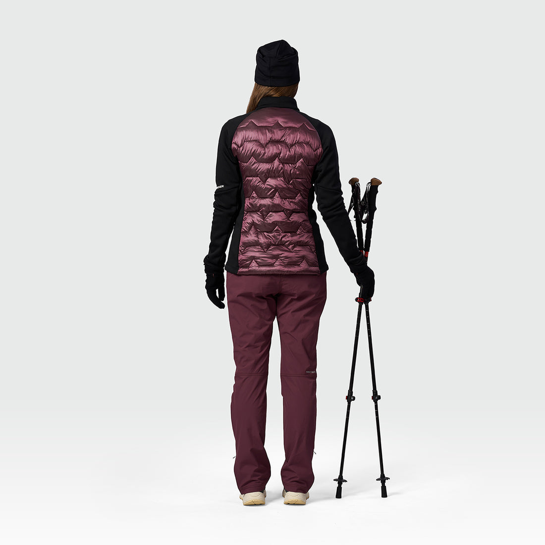 MI-4959OR women's hybrid active sweater ESPERANZ