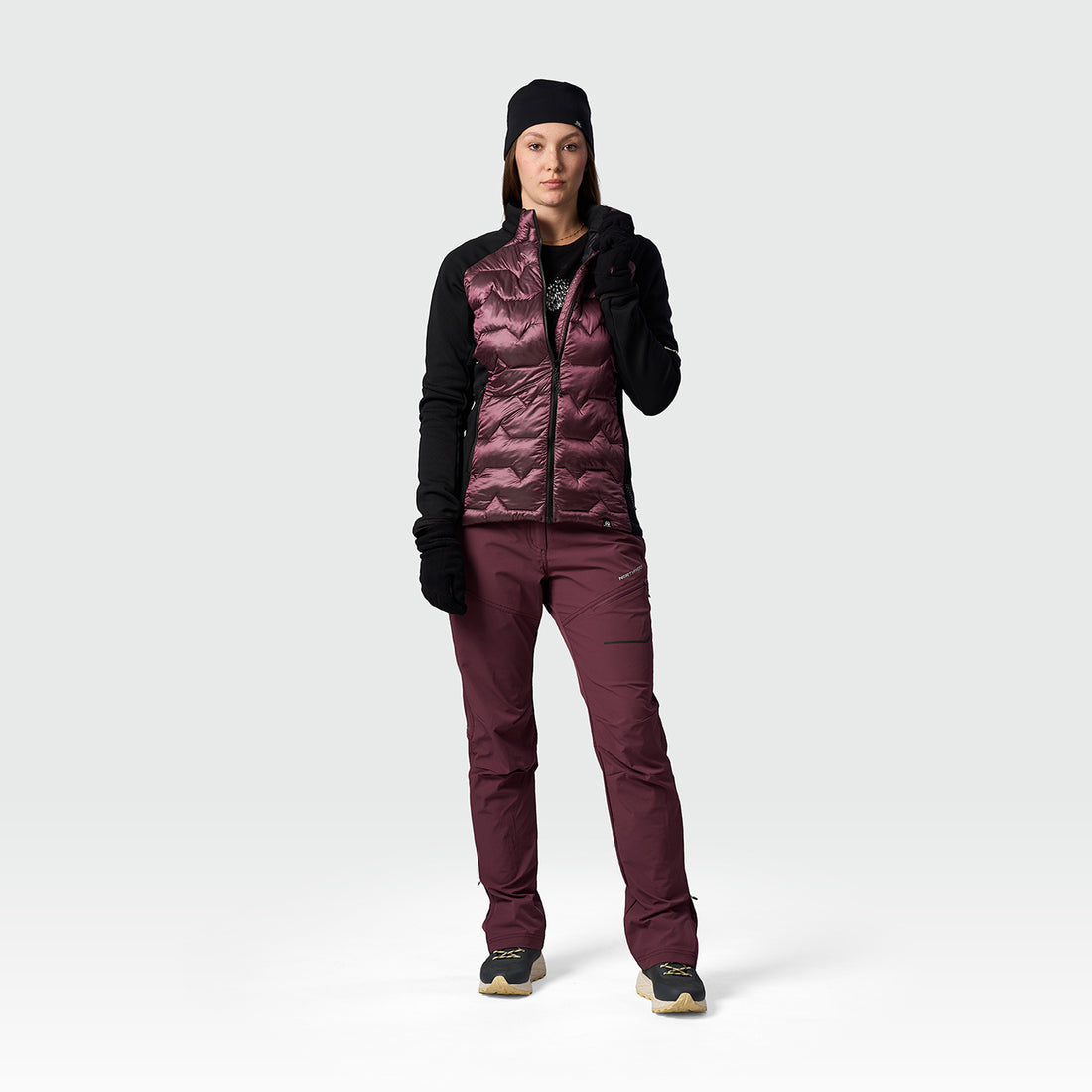 MI-4959OR women's hybrid active sweater ESPERANZ