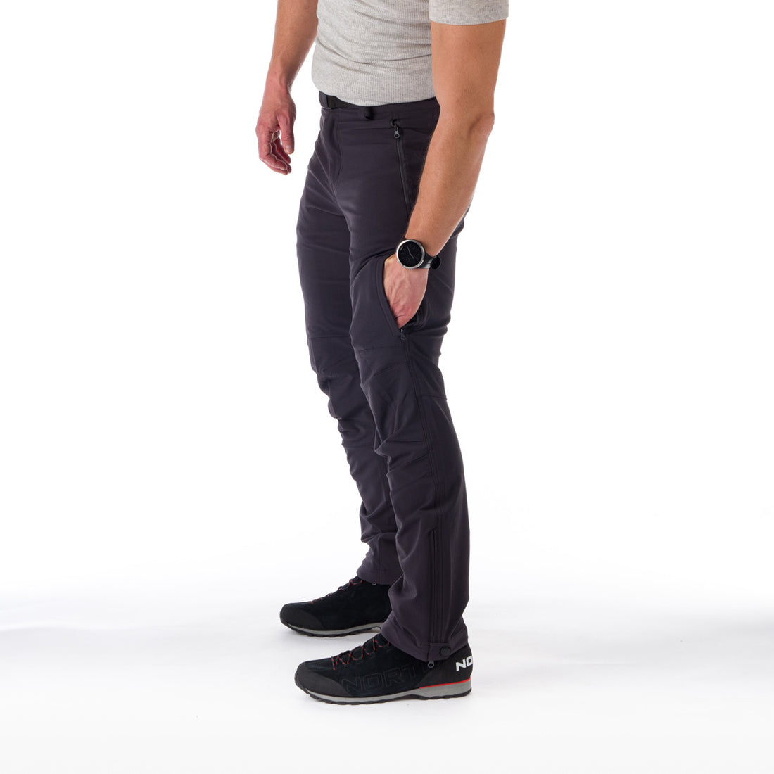 NO-3290OR men's hiking trousers 1l FEDRO