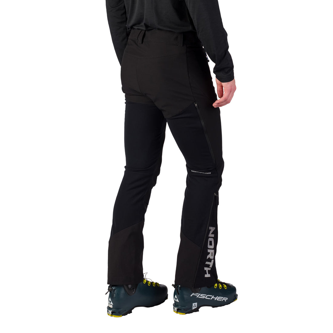 NO-36614SKP men's ski-touring pants active sport warm fleece 2L RYSY4