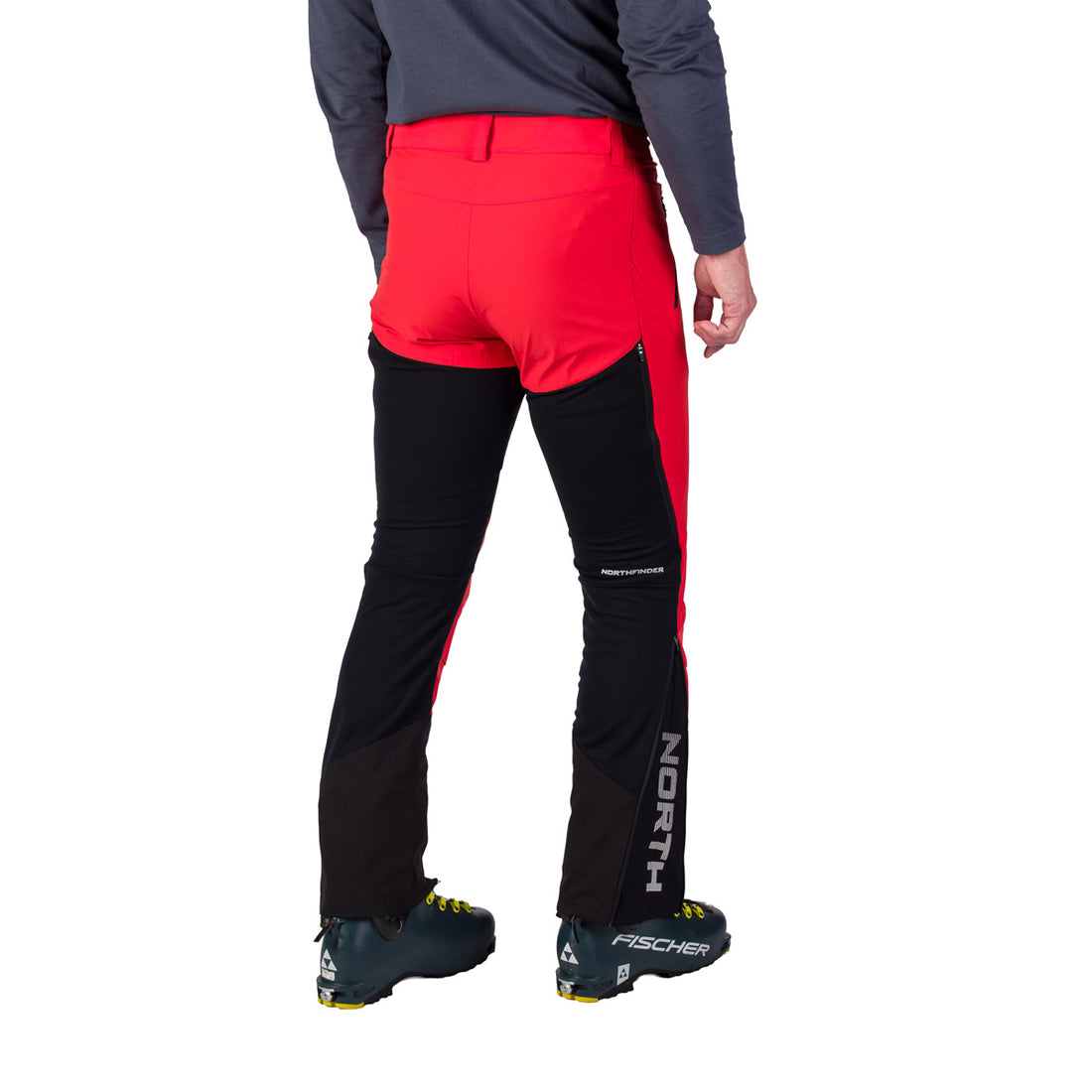 NO-36614SKP men's ski-touring pants active sport warm fleece 2L RYSY4