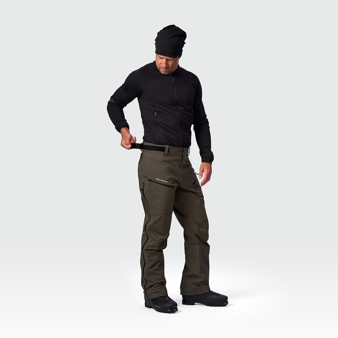 NO-3665SKP men's ski-touring technical hardshell pants Dermizax™EV HAVRAN
