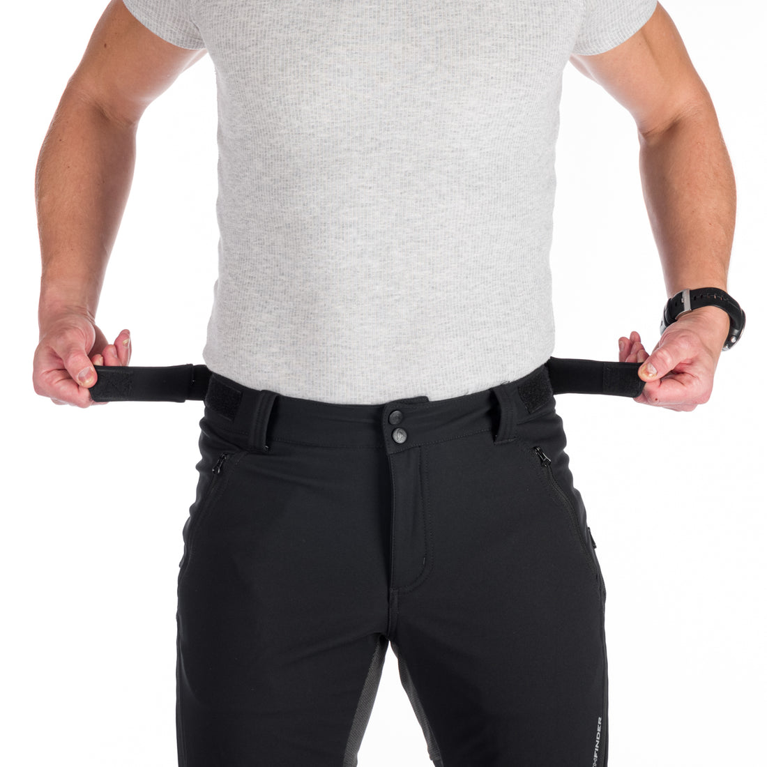 NO-3880OR men's outdoor softshell pants protect face 3L MILTON