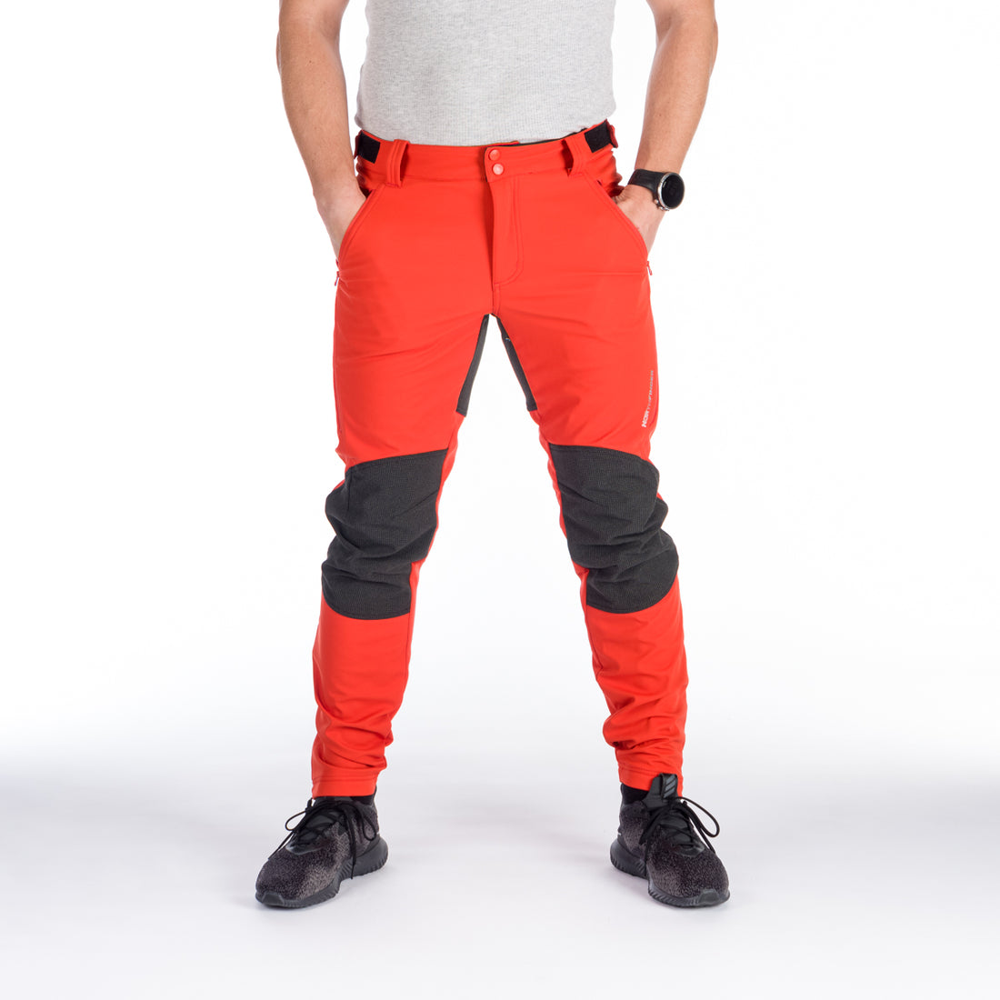 NO-3880OR men's outdoor softshell pants protect face 3L MILTON